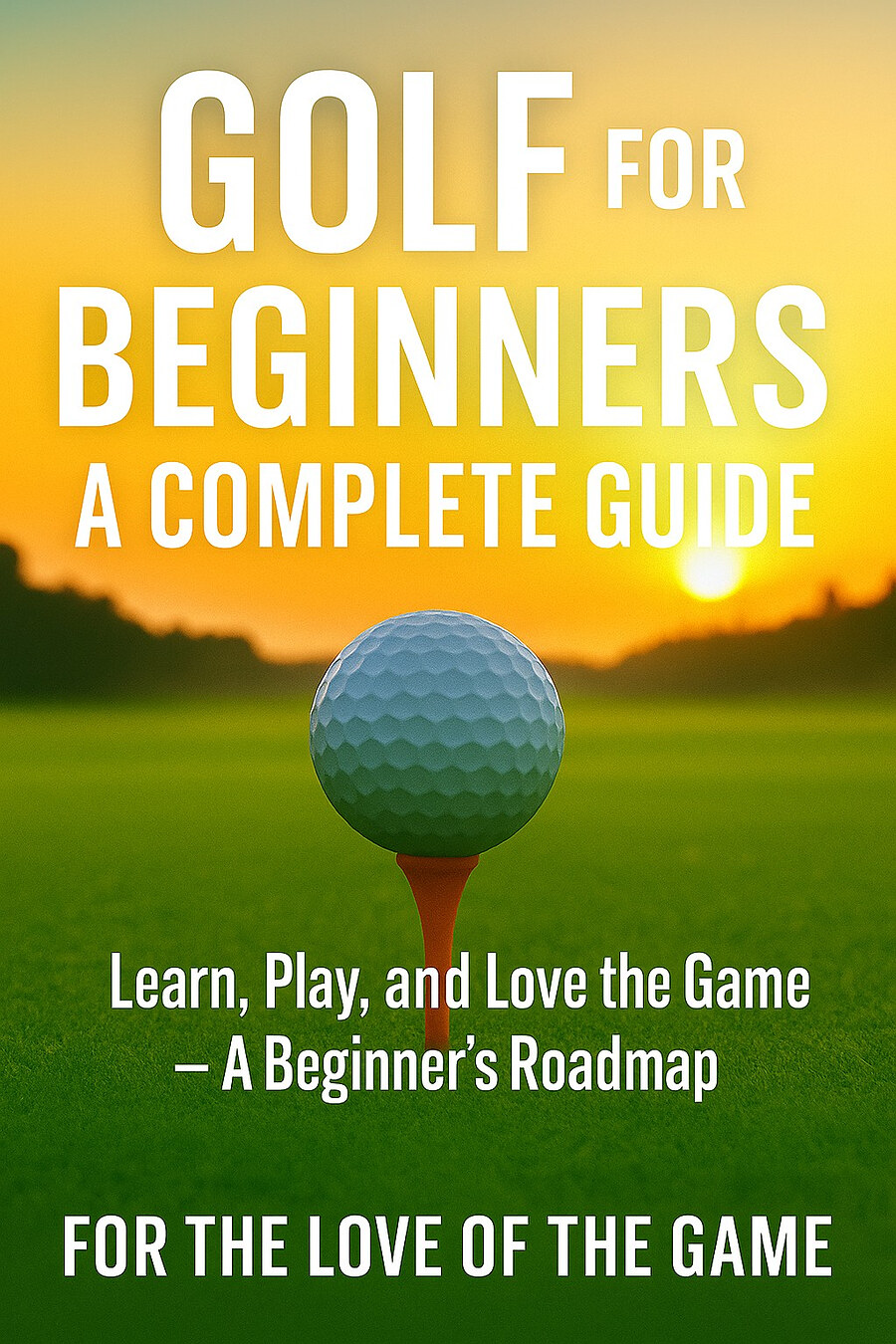 Golf for Beginners book cover